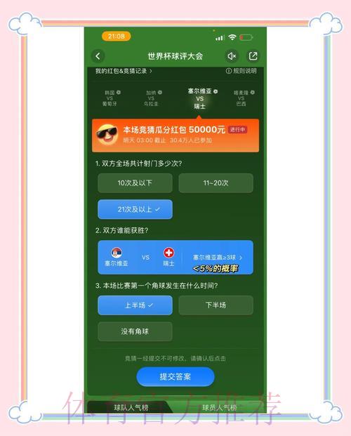 世界杯竞猜投注攻略:如何在胜率与收益之间找到最佳平衡 世界杯竞猜投注攻略:如何在胜率与收益之间找到最佳平衡